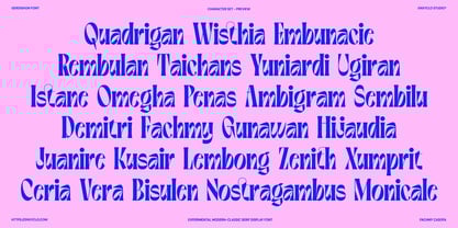 Gerdishon Font Poster 10