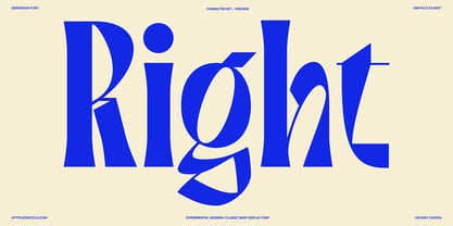 Gerdishon Font Poster 5