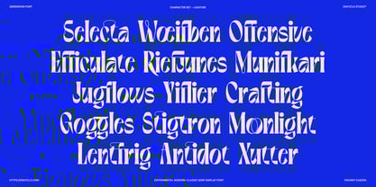 Gerdishon Font Poster 12