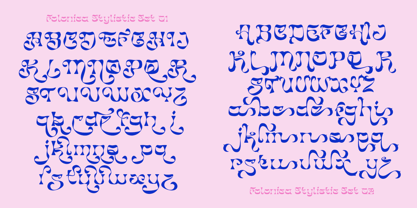Folonica Font Poster 5