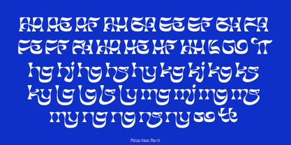 Folonica Font Poster 8