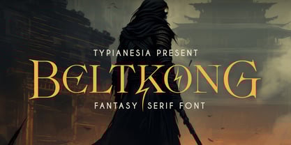 Beltkong Font Poster 1