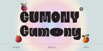 FH Gumony Font Poster 1