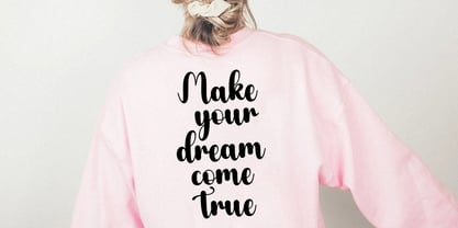 Richard Script Font Poster 4