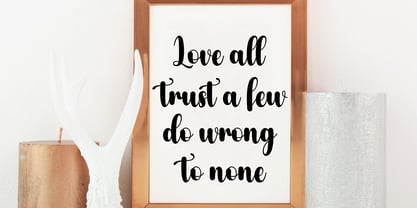 Richard Script Font Poster 5