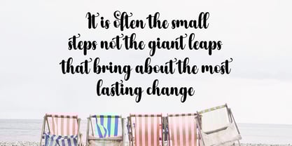 Richard Script Font Poster 7