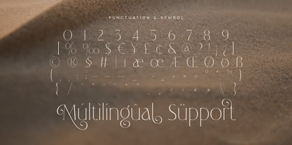 Rosaria Font Poster 12