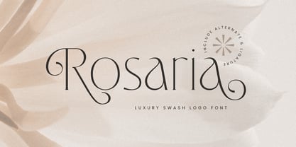 Rosaria Font Poster 1
