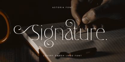 Rosaria Font Poster 8