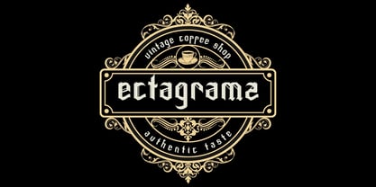 Ectagramz Font Poster 8