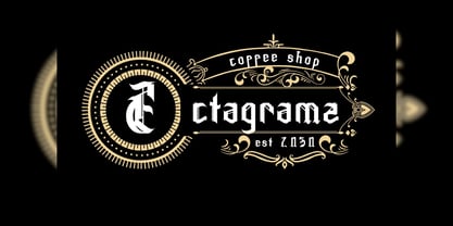 Ectagramz Font Poster 10