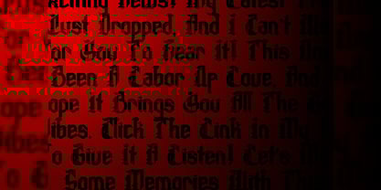 Ectagramz Font Poster 4