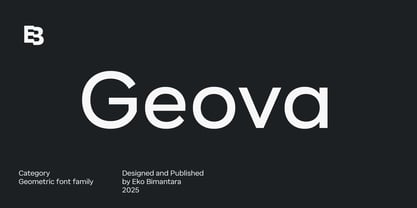 Geova Font Poster 1