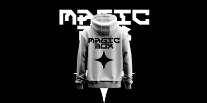 Echo Blitz Font Poster 6