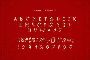 Gekkai Font Poster 2