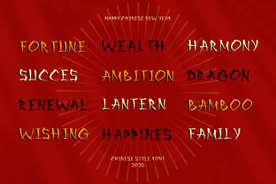 Gekkai Font Poster 3