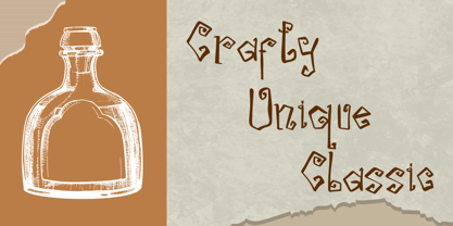 Unique Old Font Poster 2