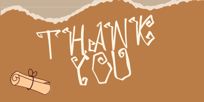 Unique Old Font Poster 6