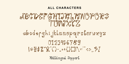 Unique Old Font Poster 5