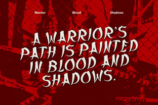 Yamaji Font Poster 3