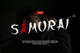 Yamaji Font Poster 4