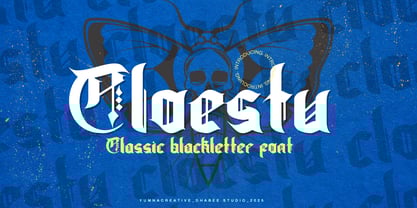 Cloestu Font Poster 1