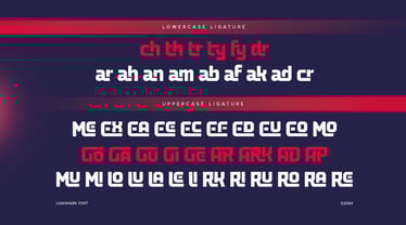 Logomark SS Font Poster 12