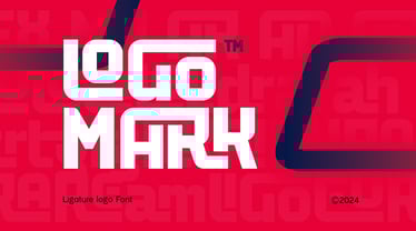 Logomark SS Font Poster 1