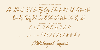 Brownlen Font Poster 7