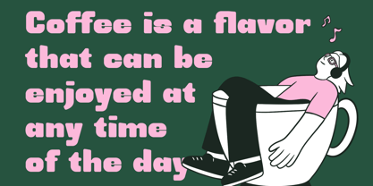 DT Youthy Bold Font Poster 7