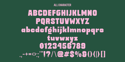 DT Youthy Bold Font Poster 8
