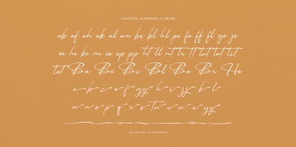 Huglo Pancy Font Poster 12