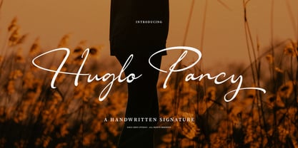 Huglo Pancy Font Poster 1