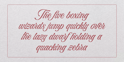Bella Elegante Font Poster 8