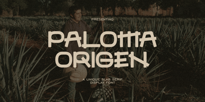 Paloma Origen Font Poster 1