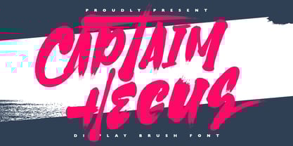 MC Captaim Hegus Font Poster 1