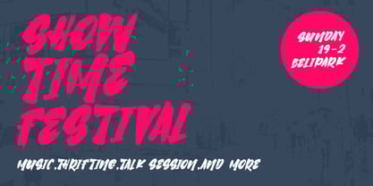 MC Captaim Hegus Font Poster 2