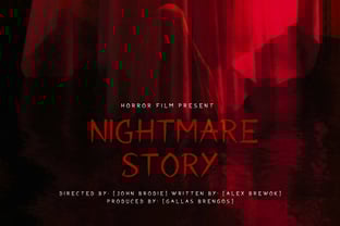 Void Scrawl Font Poster 6