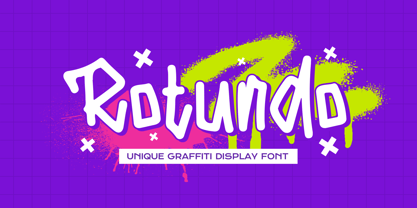 Rotundo Font Poster 1