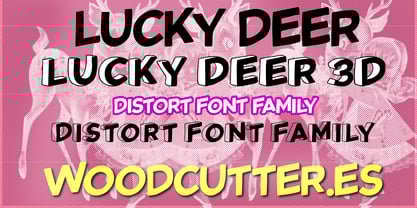 Lucky Deer Font Poster 1