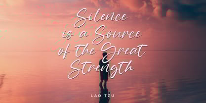 Sally Tazem Font Poster 5