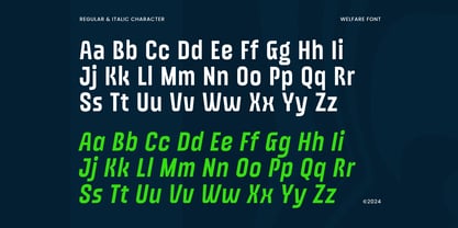 Welfare Font Poster 9