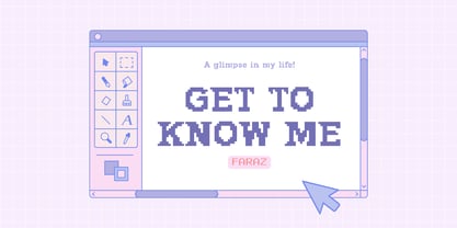 Hercules Pixel Font Font Poster 6