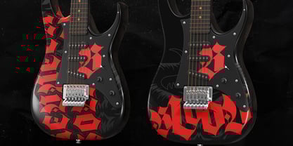 Black Webs Font Poster 7