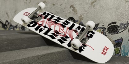 Black Webs Font Poster 9