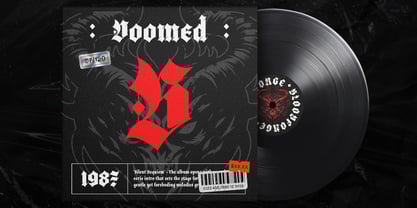 Black Webs Font Poster 5