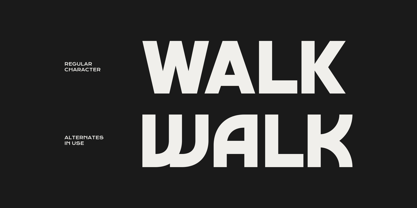 Uniqo Modena Font Poster 5