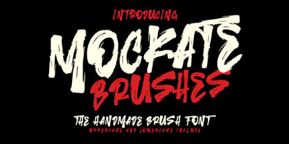 MC Mockate Font Poster 1
