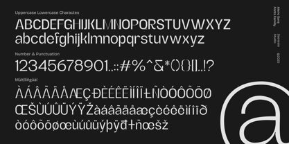 Alerio Font Poster 7