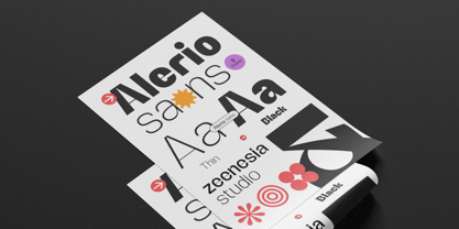 Alerio Font Poster 6